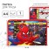 A4 labor folder with a pencil case, on a zipper, textiles, spider-man