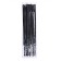 Pegs, h = 40 cm, set 10 pcs., Black, Greengo