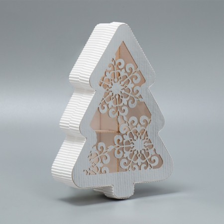 Gift box "Christmas tree", 23 x 13 x 5 cm, new year-2