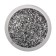 Decorative sparkles Luxart Luxglitter (dry), size 0.4 mm, 20 ml, large silver