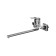 MILARDOCTIC ATLSBLCM10 bathtub mixer, pour 385 mm, chrome