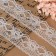 Capricon lace, 35 mm × 10 ± 1 m, white color