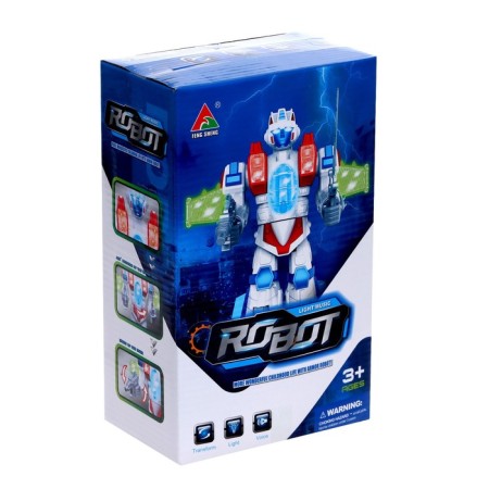 Airbot robot, light and sound effects, works on batteries-3