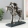 Souvenir Polystone "Kiss with a prince on a horse" under metal 25x11.2x23 cm