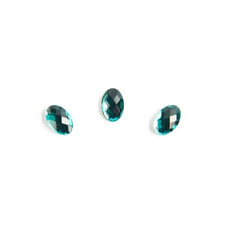 Rhinestones for nail design TNL oval, 10 pcs