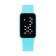 Electronic watch watches, 3 atm, silicone strap, blue