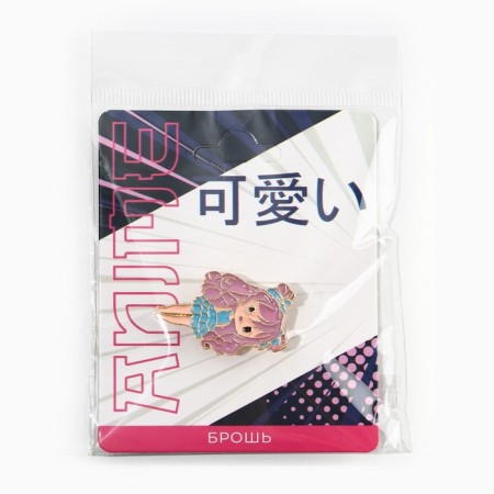 Brooch "Cute", 2.9 x 4.9 cm-7