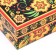 Cardboard box without a window "Khokhloma", 21 x 15 x 7 cm