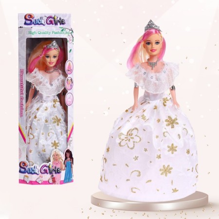 Model doll "Anna", in a dress, mix-3