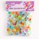 Crystals are plastic decorative, set of 120 g, size 1 pc. - 1 × 1.2 cm, color mix