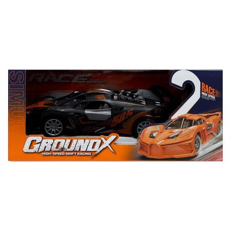 Radio -controlled "Racing" machine, doors open, with a battery, mix-11