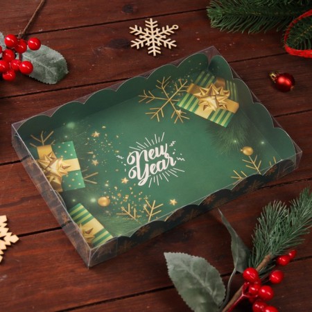 Bearbox "New Year Emerald", 22 x 15 x 3 cm-3
