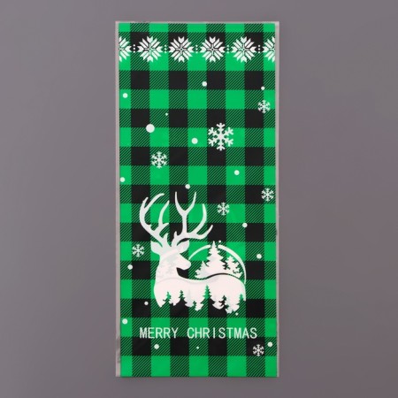 Gift package, "green cell" 13x27 cm-8