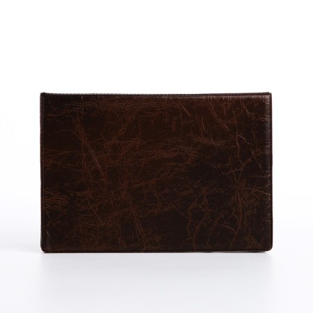 Passport cover, brown color-2
