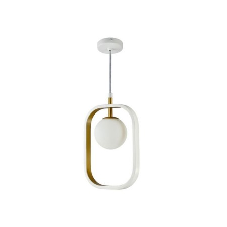 Suspension Avola 1x40W G9, white, gold 17.8x2.5x25 cm-4
