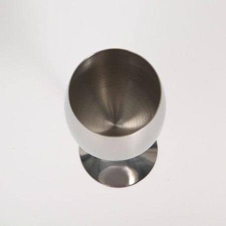Wine glass of stainless steel for cocktails, 400 ml, 17.7 × 7.5 cm, glossy-1
