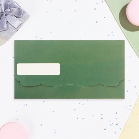 Money envelope "Happy Anniversary!" wine, 18.5 x 8.5 cm-2