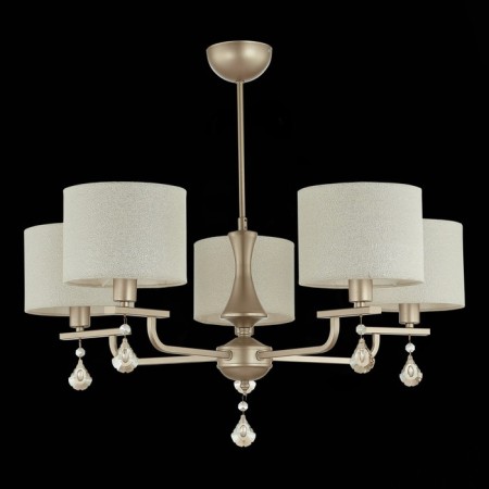 Suspended EVOLUCE lamp. Sle107703-05. Elida. 5x40 W, E14, 69.5x69.5x34 cm, Shampan-3