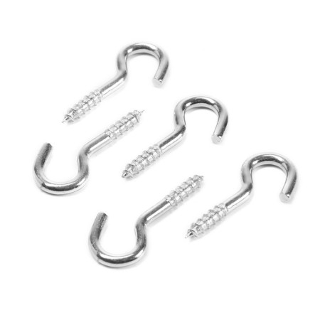 Scurip-half-cut tundra, white zinc, 3x30 mm, 5 pcs