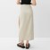 Women's skirt Midy Minaku: classic beige color, river 42