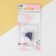 Pelsh, 2.5 × 2.2 cm, size m, purple/white color