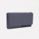 Women's wallet on the button, blue color