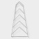 Suspension for lids for 5 items, 39 × 18 × 6 cm, color chromium