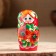 Matryoshka 5 puppet "Katerina Spring" 14-15 cm, manual painting