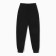 Pants children's combing, black color, height 128-134 cm (34-36)