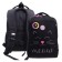 School backpack, 39 x 26 x 17 cm, Grizzly 366, ergonomic back, black RG-366-4_1