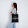Bag Skhper "Sportschik", 35x0.5x40 cm, departure without lightning, without lining, black