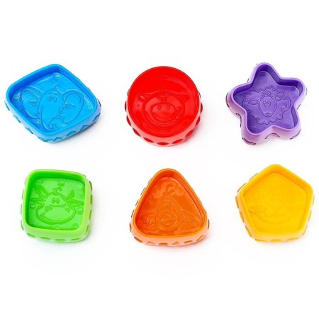 Didactic toy "Bucket Flower"-5