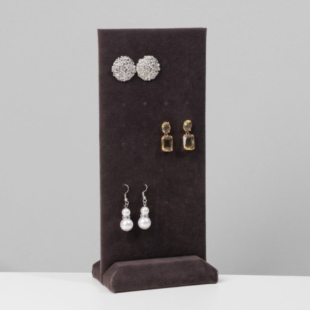Earrings stand 20 pairs, 23 × 10 × 6.5 cm, color gray graphite-2