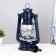 Kerosene lamp decorative blue 11.5*15*25 cm Risalux