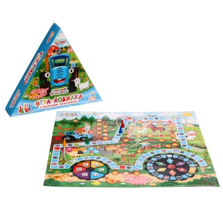 Board player game "Blue Tractor"