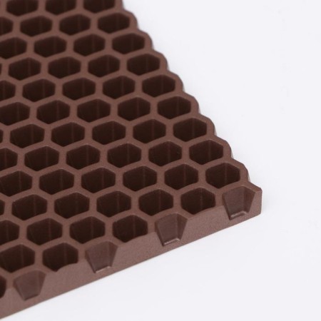 Animal rug EVA, cellular, 40 x 60 cm, brown-1