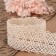 Knitted lace, 45 mm × 10 ± 1 m, beige color