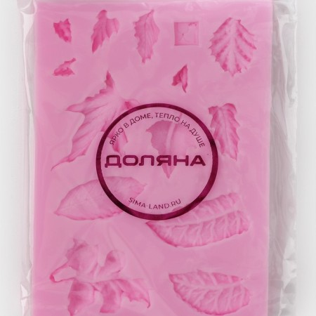 Mold Dolyana "Herbarium", silicone, 8 × 5 × 0.8 cm, color mix-6