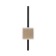 Sconces Stilo, 12W LED 3000k, 764lm, black color, IP20