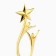 The Cup "Favorite Educator", award figure, gold, plastic, 18 x 6 cm.