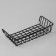Basket on a grid, 23 × 11.5 × 5 cm, black color