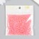 Beads for creativity plastic "Pink mother of pearl" set 20 grams d = 0.4 cm