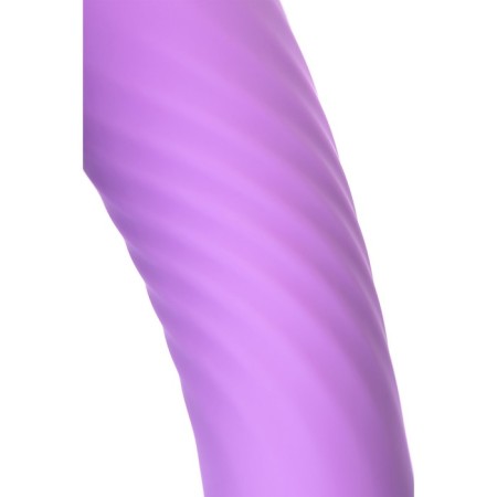 Vibrator Flovetta by Toyfa Lantana, silicone, purple color, 22 cm-3
