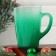 New Year! New Year's glass mug with a gradient "Snowman!", 300 ml