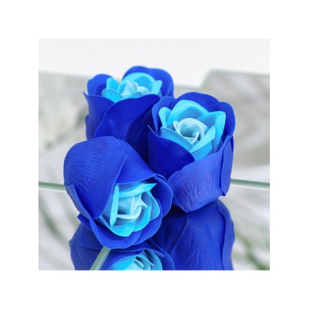 Soap roses, three -color, set of 6 pcs.-8