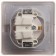 SEM SE GLOSSA, 16 A, 250 V, built -in, with salary, curtains, lid, IP44, white, GSL000148