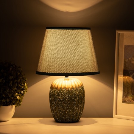 Table lamp "Nick" 1he14 40w is green 22x22x32cm-3