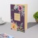 Postcard "Happy Birthday!" glitter, lilac background