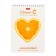 Notepad A5, 80 sheets on the rowing "Vitamin C", cover coated cardboard, UV-fluid, tough substrate