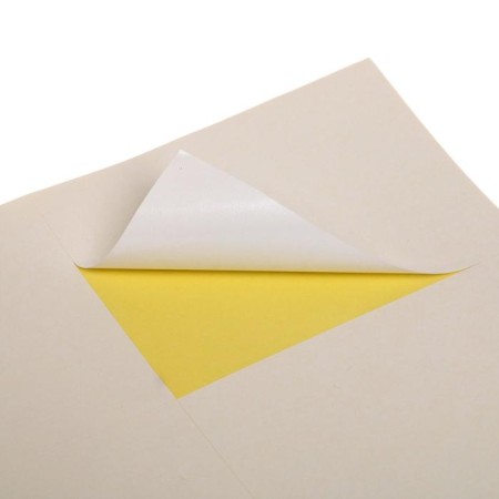 A4 labels are self -adhesive 50 sheets, 80 g/m, on sheet 4 labels, size: 105 x 148 mm, white, mix: glossy or matte-2
